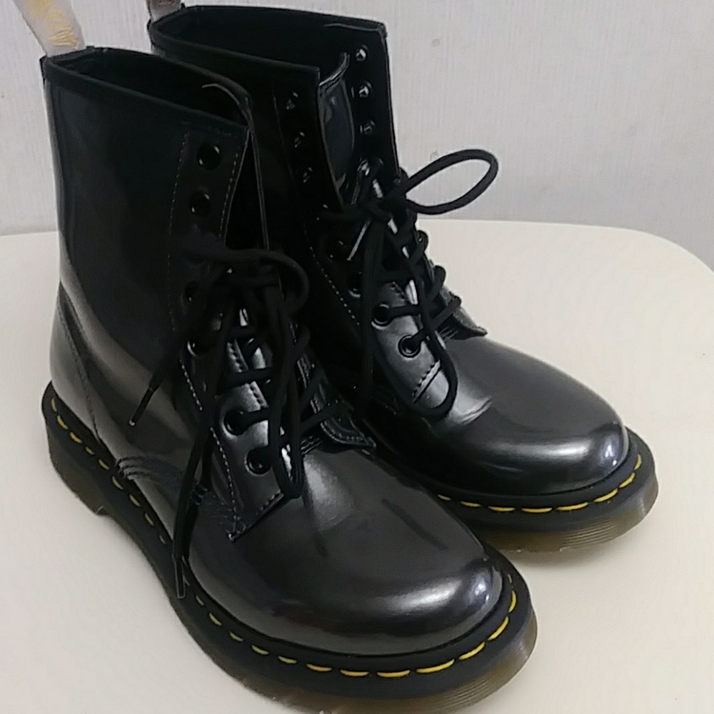 Doc Martens Vegan Chrome Boots